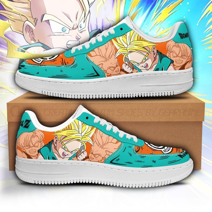 Kid Trunks Sneakers Custom Dragon Ball Anime Shoes Fan Gift PT05 - 1 - GearAnime