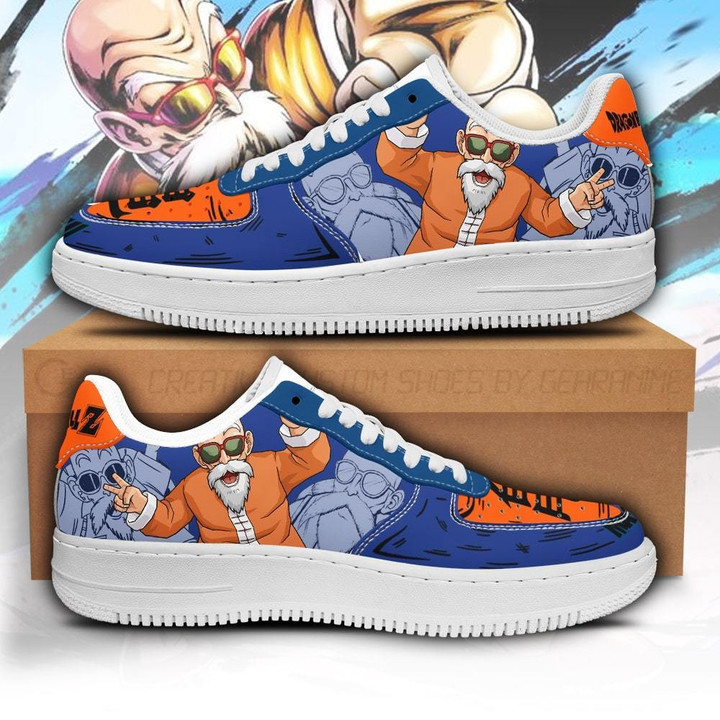 Master Roshi Sneakers Custom Dragon Ball Anime Shoes Fan Gift PT05 - 1 - GearAnime