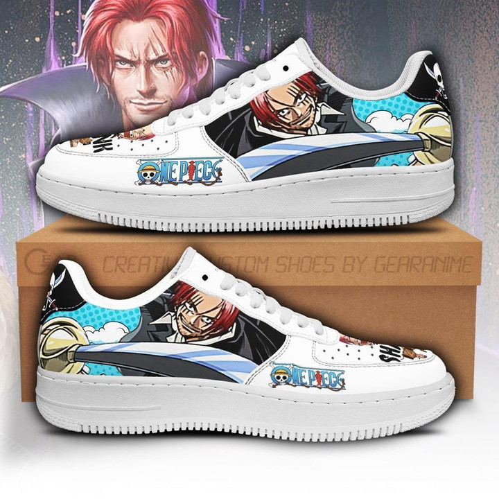 Shanks Air Sneakers Custom Anime One Piece Shoes - 1 - GearAnime