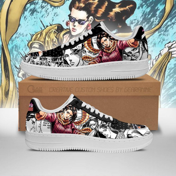 Lisa Lisa Sneakers Manga Style JoJo's Anime Shoes Fan Gift PT06 - 1 - GearAnime