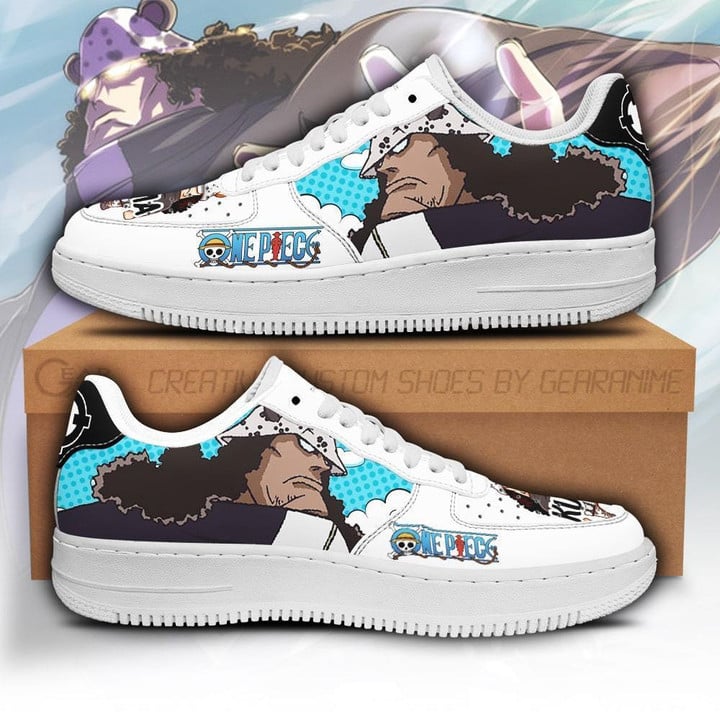 Bartholomew Kuma Air Sneakers Custom Anime One Piece Shoes - 1 - GearAnime