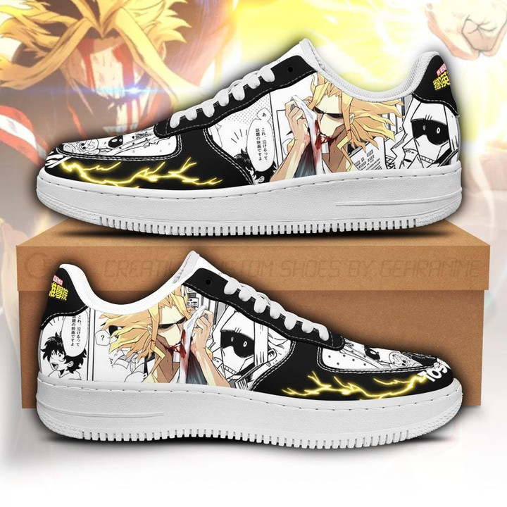 Toshinori Yagi Sneakers Custom My Hero Academia Anime Shoes Fan Gift PT05 - 1 - GearAnime