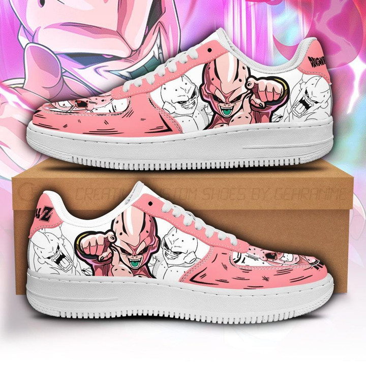 Majin Buu Sneakers Custom Dragon Ball Anime Shoes Fan Gift PT05 - 1 - GearAnime
