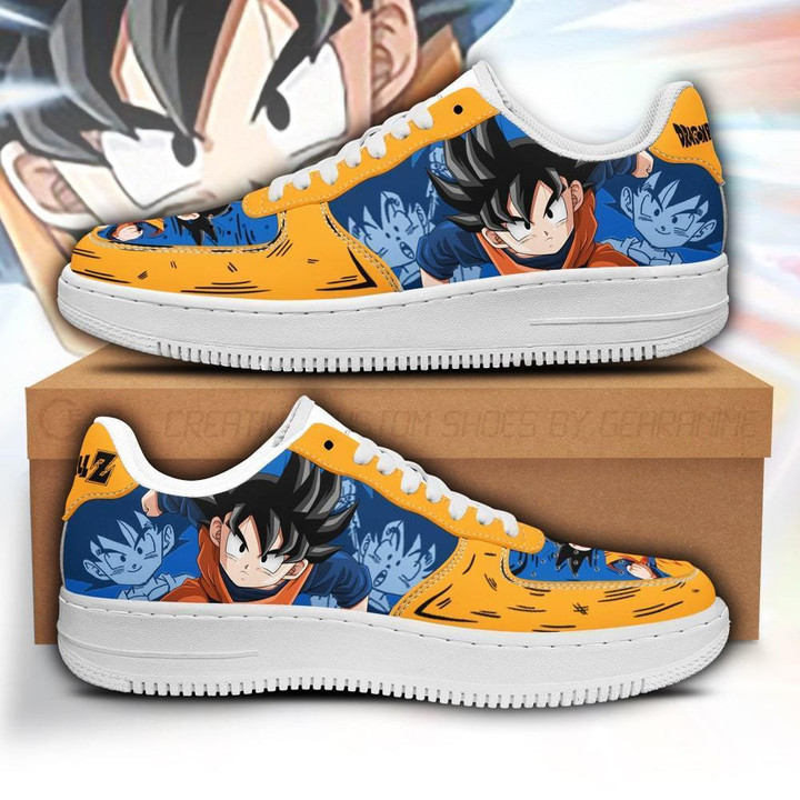 Goten Sneakers Custom Dragon Ball Anime Shoes Fan Gift PT05 - 1 - GearAnime