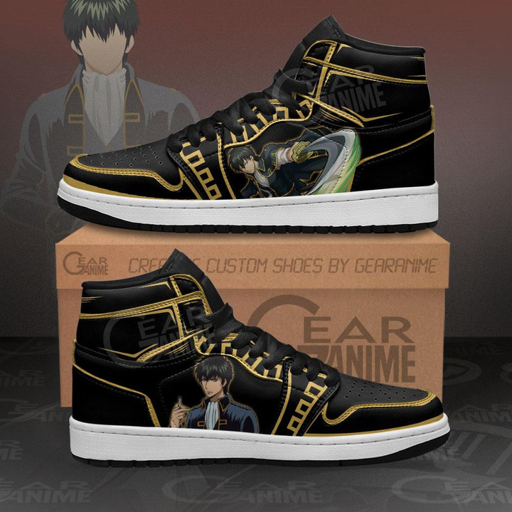 Hijikata Toshiro Sneakers Gintama Custom Anime Shoes - 1 - GearAnime