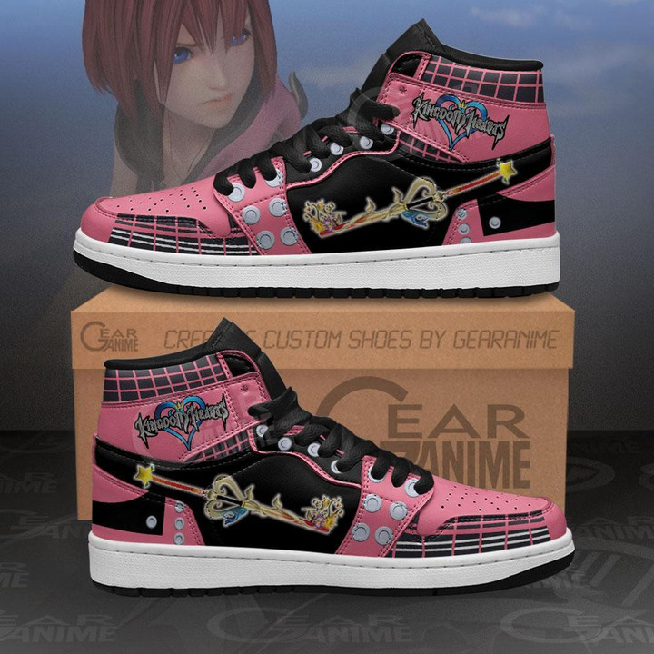 Kingdom Hearts Kairi Sword Sneakers Custom Anime Shoes - 1 - GearAnime