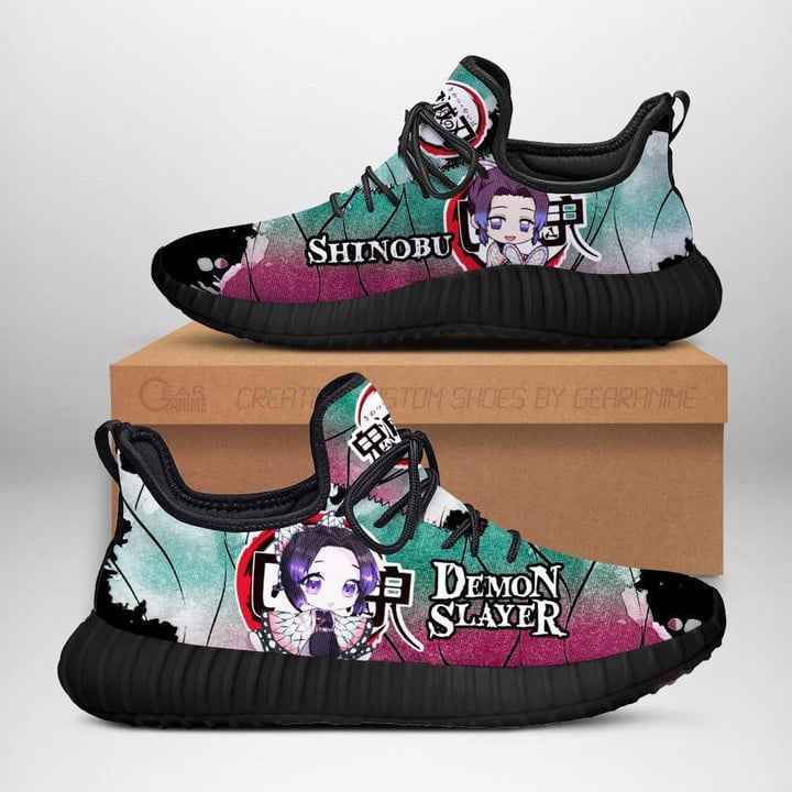 Shinobu Kocho Reze Shoes Demon Slayer Anime Sneakers Fan Gift Idea - 1 - GearAnime