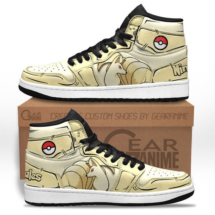 Ninetales Sneakers Custom Pokemon Anime ShoesGear Anime