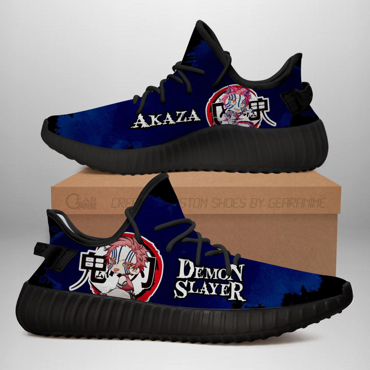 Akaza YZ Shoes Demon Slayer Anime Sneakers Fan Gift TT04 - 1 - GearAnime