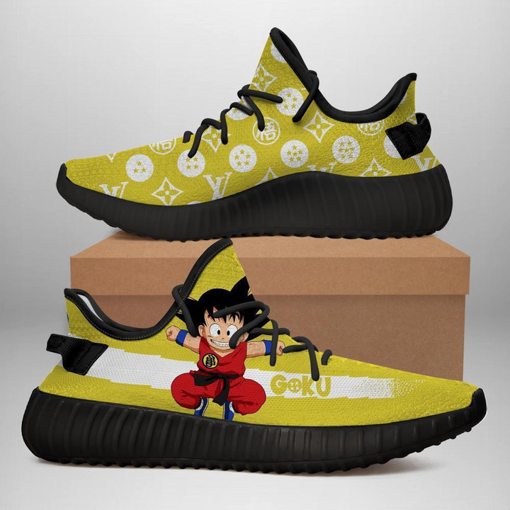 Kid Goku YZ Shoes Funny Dragon Ball Shoes Fan MN03 - 1 - GearAnime