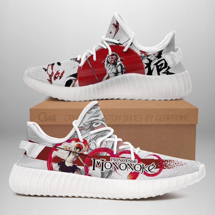 Princess Mononoke YZ Anime Sneakers Shoes Fan Gift Idea TT04 - 1 - GearAnime
