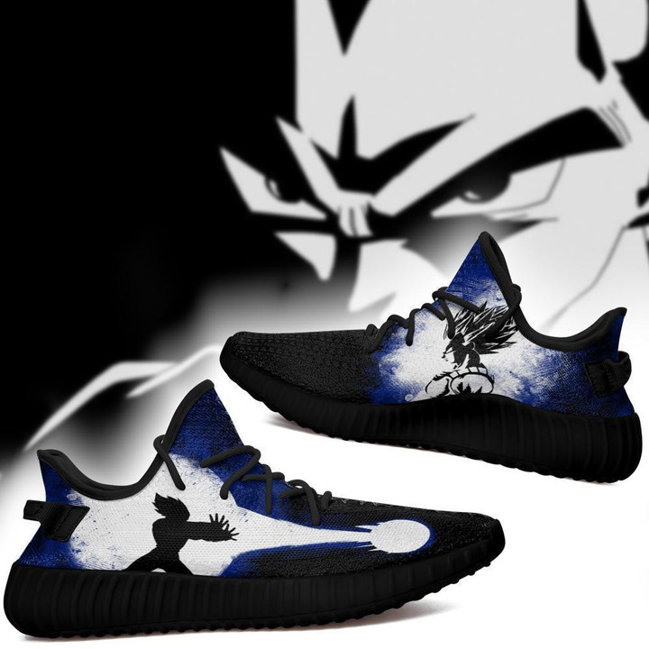 Vegeta Silhouette YZ Shoes Skill Custom Dragon Ball Anime Sneakers MN04 - 1 - GearAnime