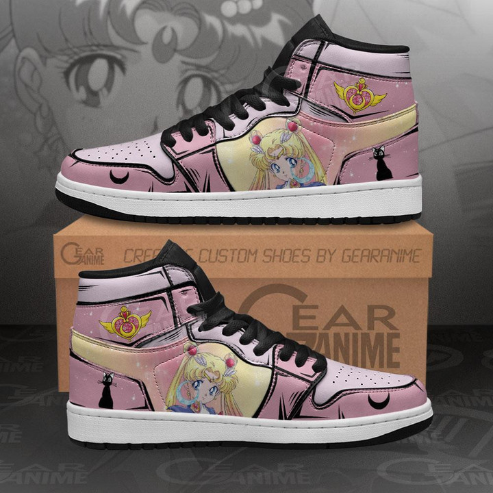 Sailor Moon Sneakers Custom Anime Shoes MN02 - 1 - GearAnime