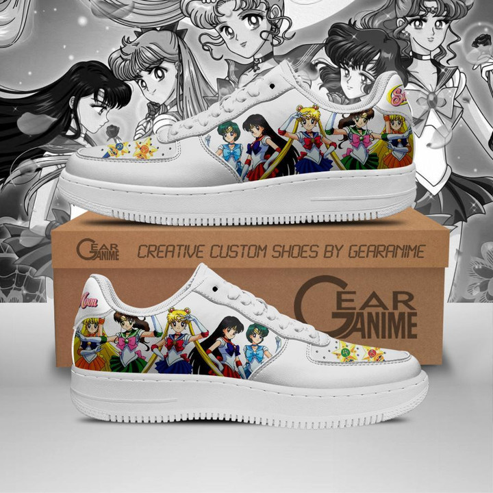 Sailor Moon Shoes Custom Anime Sneakers PT10 - 1 - GearAnime