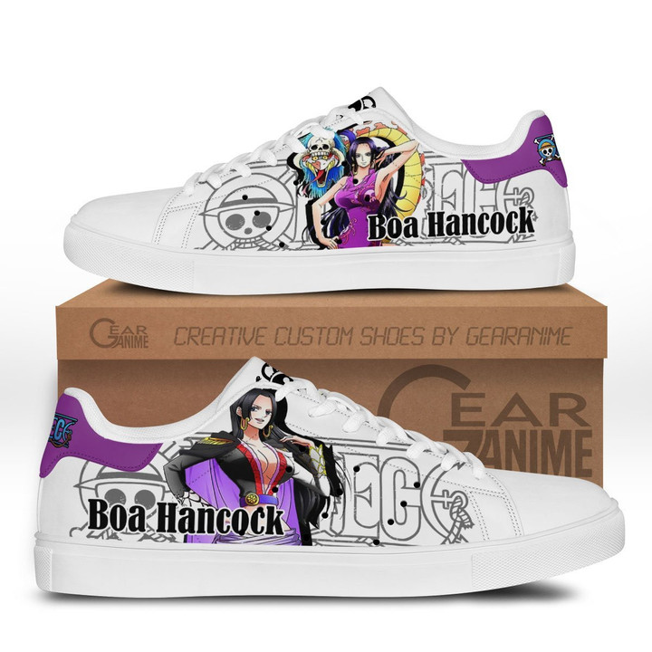 Boa Hancock Skate Sneakers Custom Anime One Piece Shoes - 1 - GearAnime