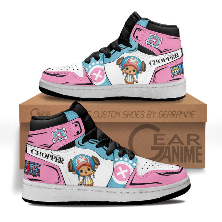 Chopper Kids Sneakers Custom Anime One Piece Kids ShoesGear Anime