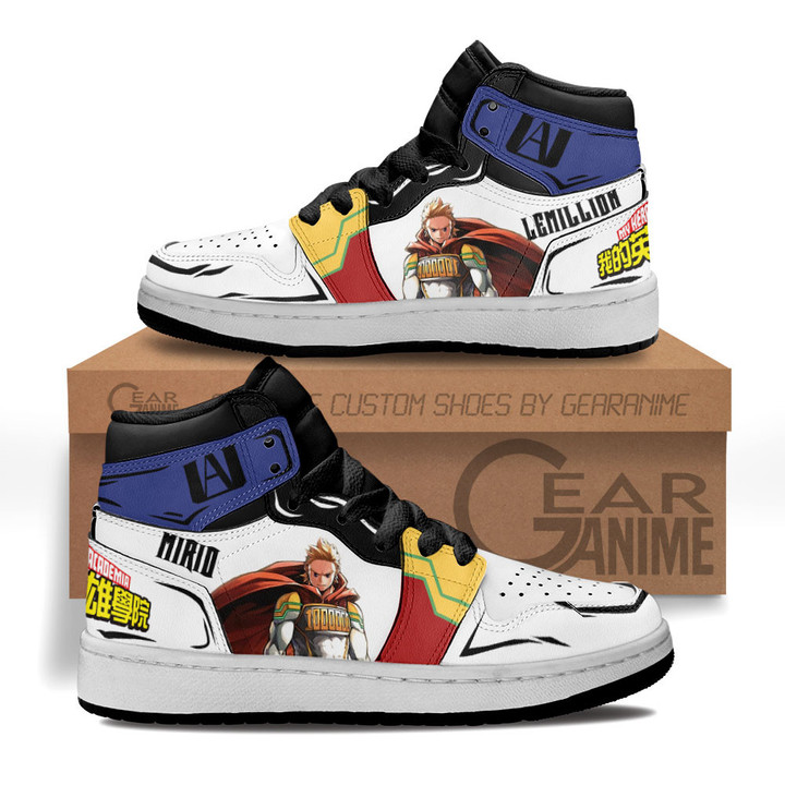 Mirio Togata Kids Sneakers Custom Anime My Hero Academia Kids ShoesGear Anime