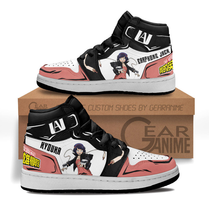 Kyoka Jiro Kids Sneakers Custom Anime My Hero Academia Kids ShoesGear Anime