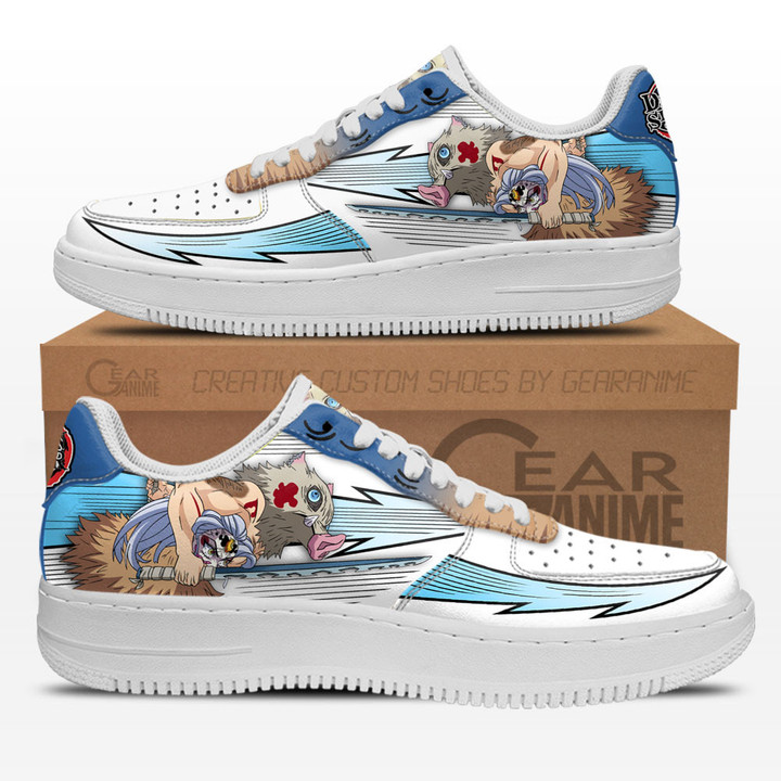 Inosuke Air Sneakers Custom Kimetsu Anime ShoesGear Anime