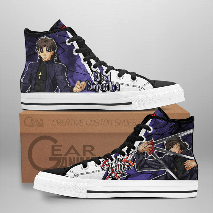 Kirei Kotomine High Top Shoes Custom Fate Stay Night Sneakers