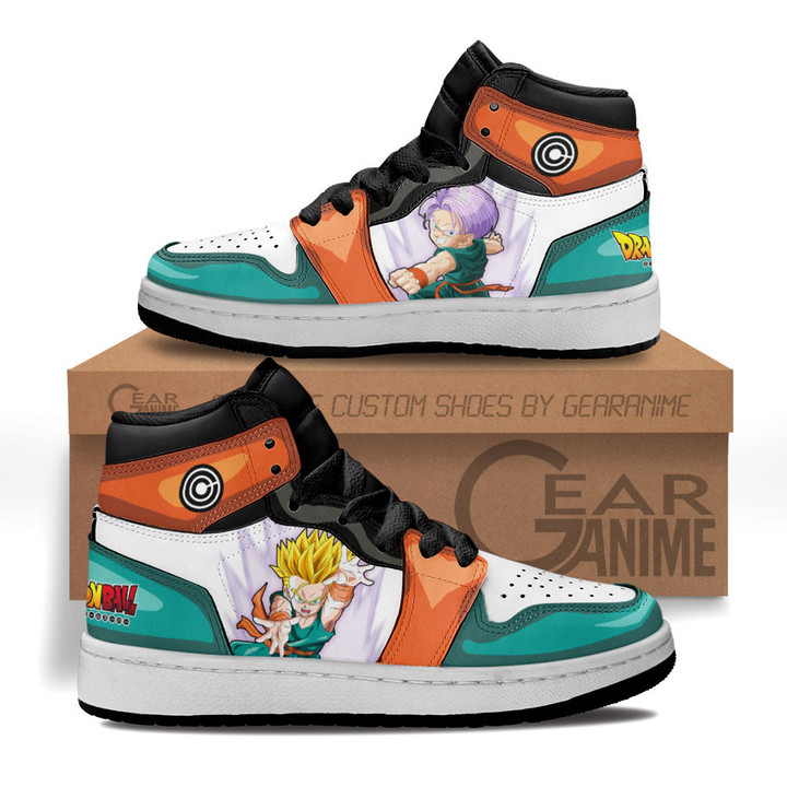 Kid Trunks Kids Sneakers Custom Dragon Ball Anime Kids ShoesGear Anime