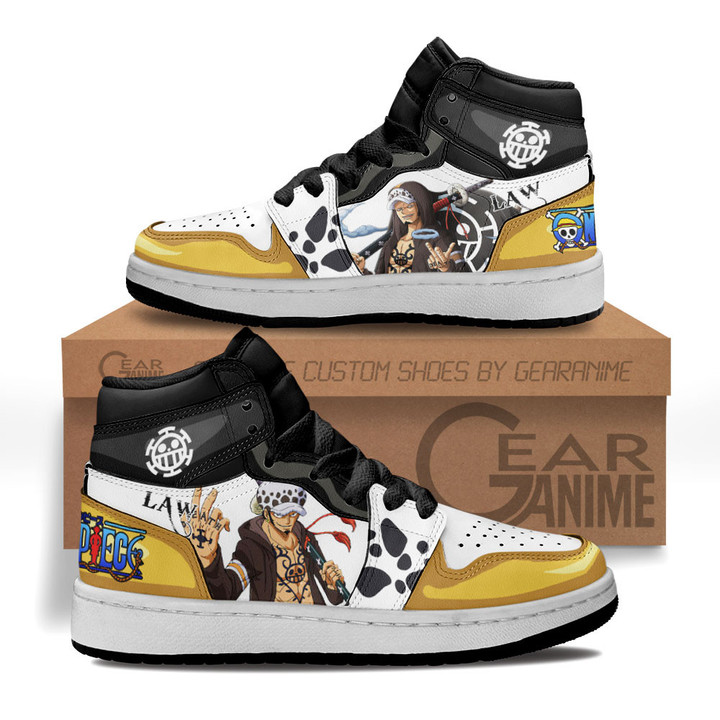 Trafalgar Law Kids Sneakers One Piece Anime Shoes For Kids