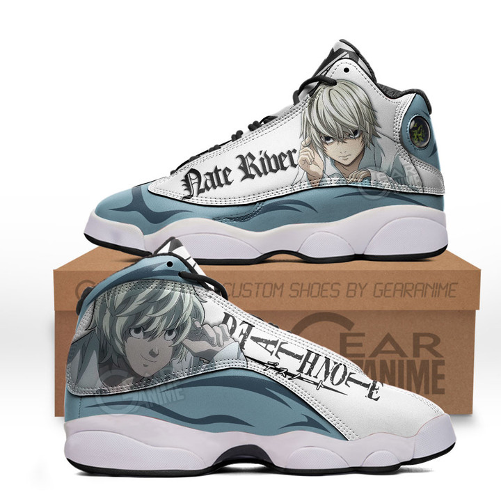 Nate River JD13 Sneakers Death Note Custom Anime Shoes for OtakuGear Anime