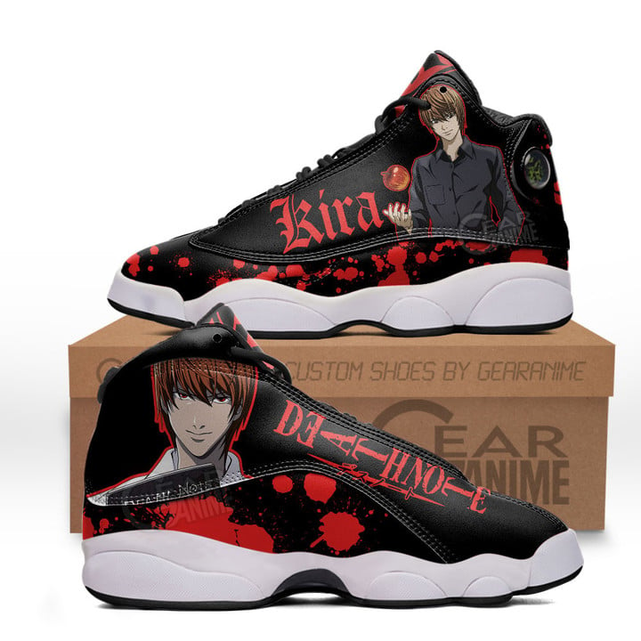 Light Yagami JD13 Sneakers Death Note Custom Anime Shoes for OtakuGear Anime