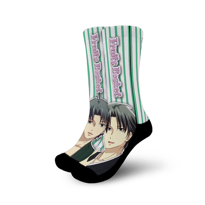 Shigure Sohma Socks Fruits Basket Custom Anime Socks