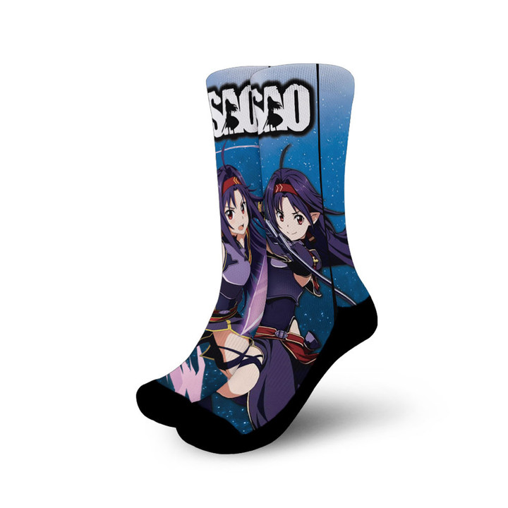 Yuuki Socks Sword Art Online Custom Anime Socks