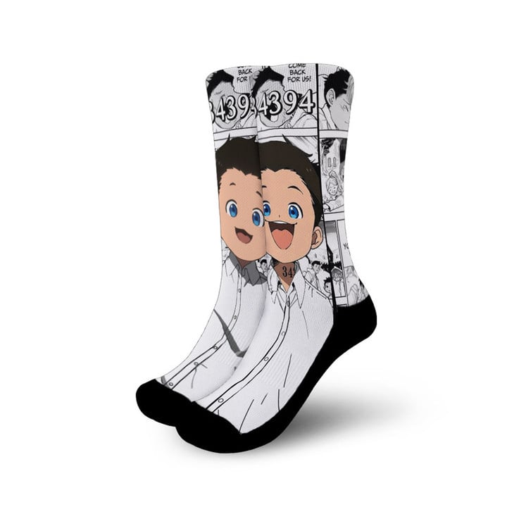 Phil Socks The Promised Neverland Custom Anime Socks Mix Manga