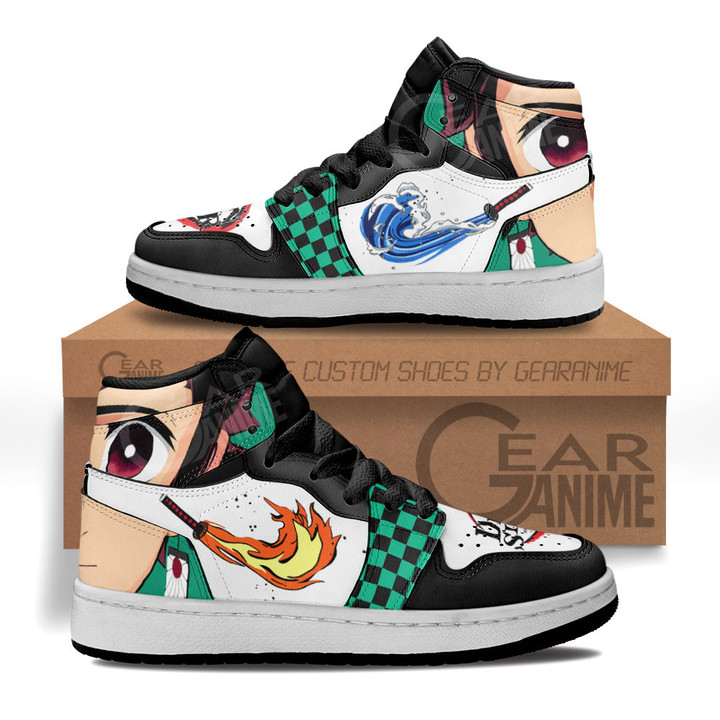 Tanjiro Kids Sneakers Demon Slayer Anime Kids Shoes for OtakuGear Anime