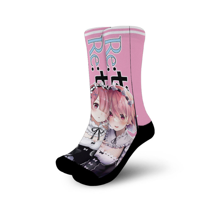 Ram Socks Re:Zero Custom Anime Socks For Otaku