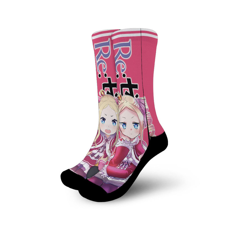 Beatrice Socks Re:Zero Custom Anime Socks For Otaku