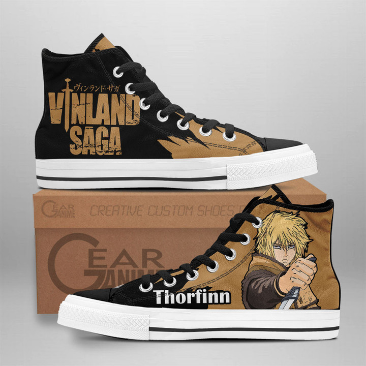 Thorfinn High Top Shoes Vinland Saga Custom Anime Sneakers