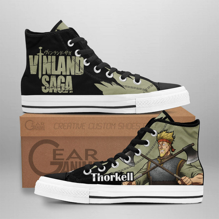 Thorkell High Top Shoes Vinland Saga Custom Anime Sneakers