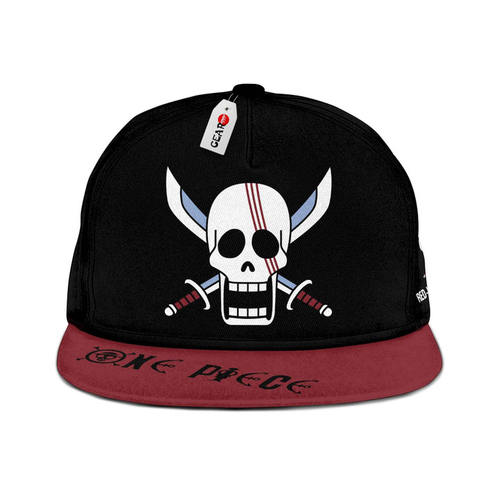 Red Hair Pirates Hat Cap One Piece Anime Snapback Hat
