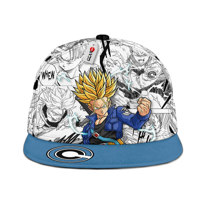 Trunks Super Saiyan Snapback Hat Custom Dragon Ball Anime Hat Mix Manga