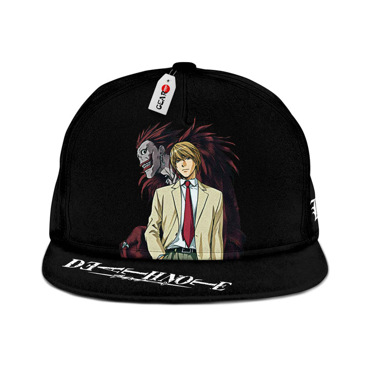 Light Yagami and Ryuk Hat Cap Anime Snapback Hat
