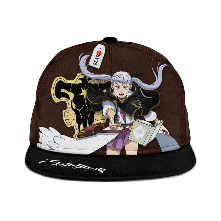 Noelle Silva Snapback Hat Custom Black Clover Anime Hat