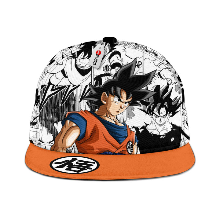 Goku Snapback Hat Custom Dragon Ball Anime Hat Mix Manga