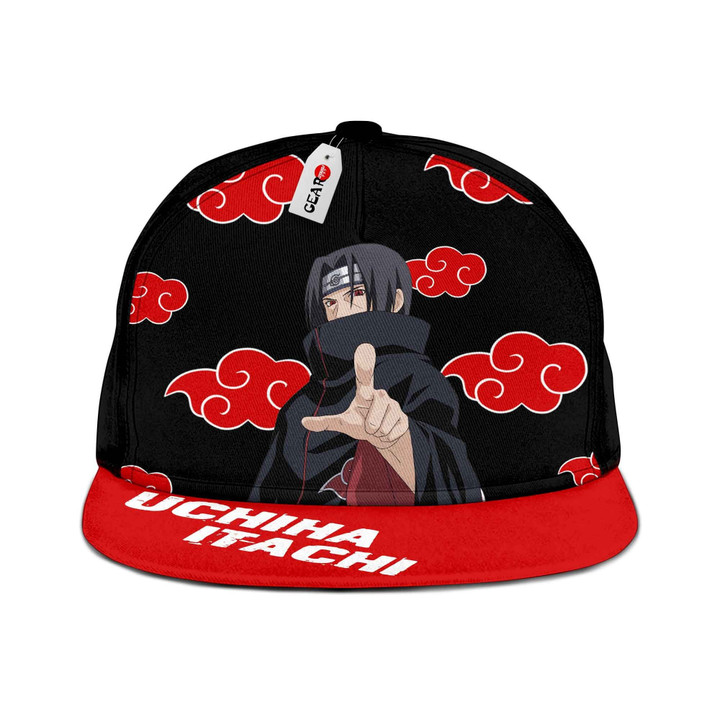 Akatsuki Itachi Snapback Hat Custom NRT Anime Hat