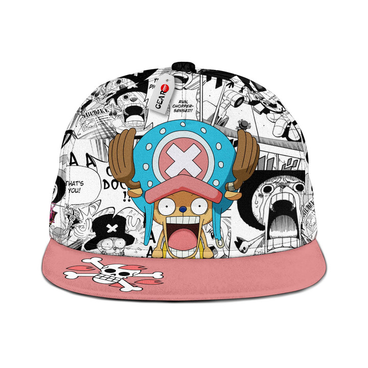 Tony Tony Chopper Snapback Hat Custom One Piece Anime Hat Mix Manga