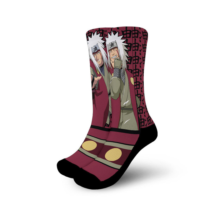 Jiraiya Socks Custom Anime Socks for OtakuGear Anime