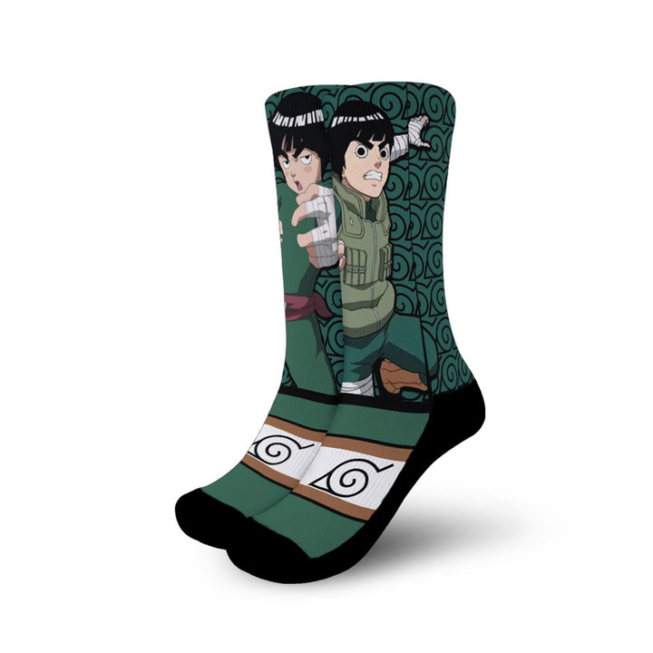 Rock Lee Socks Custom Anime Socks for OtakuGear Anime