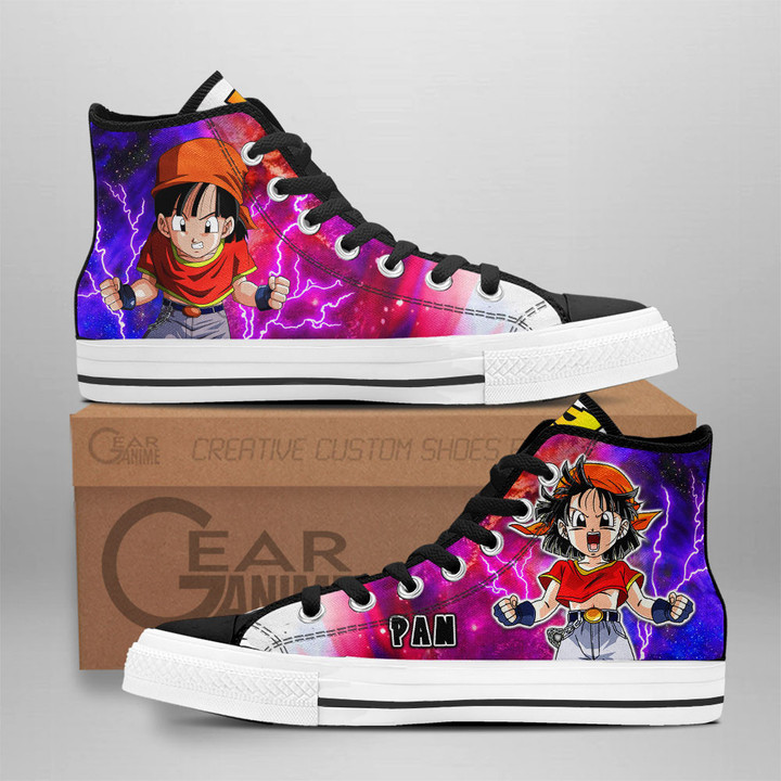 Pan High Top Shoes Dragon Ball Super Custom Anime Sneakers Gear Anime