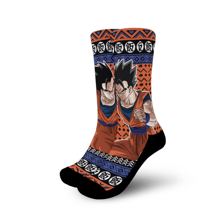 Gohan Socks Dragon Ball Custom Ugly Christmas Anime Socks Gear Anime