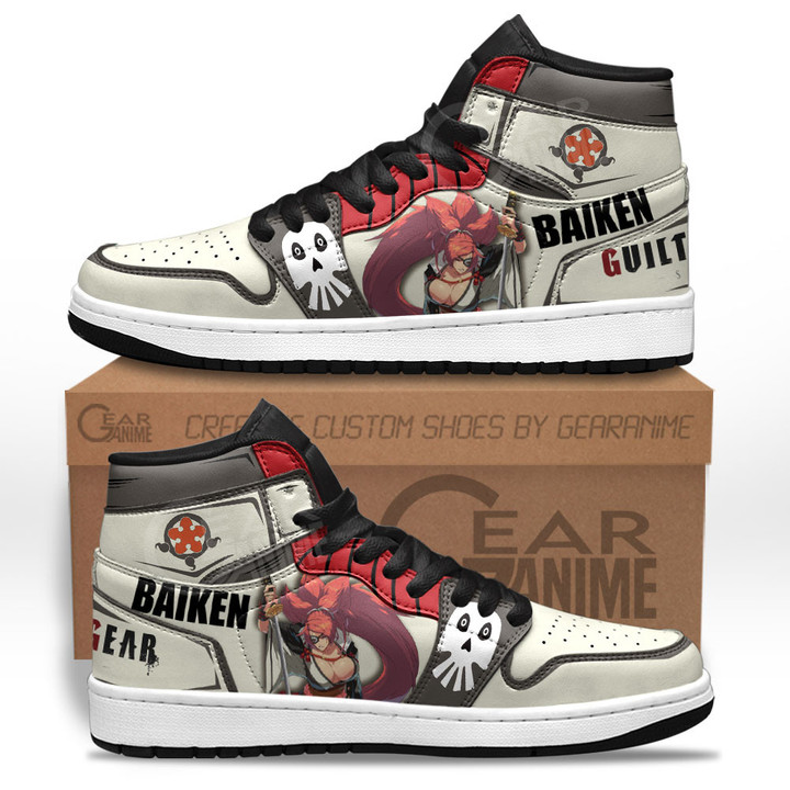 Baiken Sneakers Guilty Gear Custom Anime Shoes Gear Anime