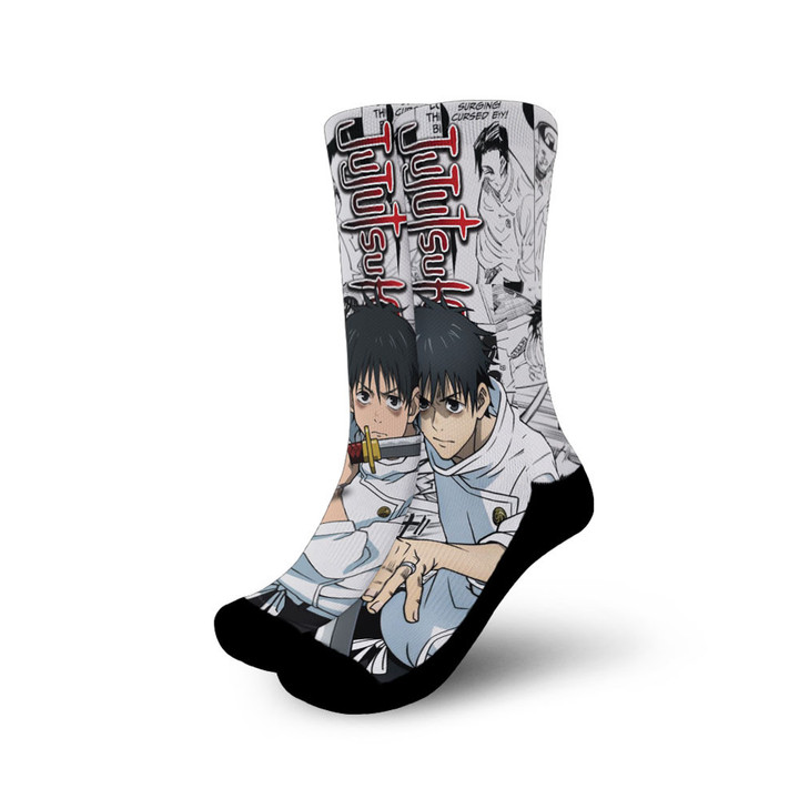Jujutsu Kaisen Yuta Okkotsu Socks Custom For Anime Fans Gear Anime