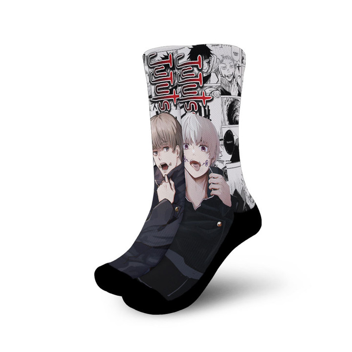 Jujutsu Kaisen Toge Inumaki Socks Custom For Anime Fans Gear Anime